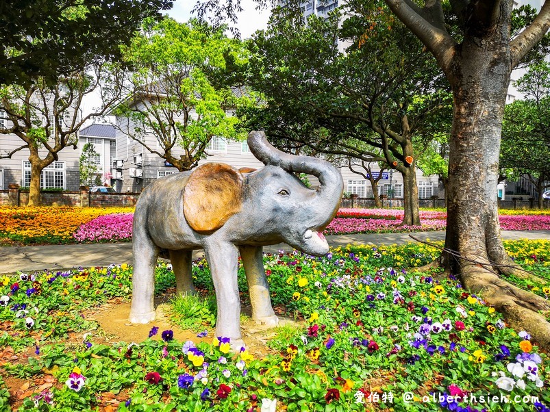 大溪埔頂公園．桃園親子景點（萬坪綠地，橫跨北二高，還有超夯的滾輪溜滑梯） @愛伯特