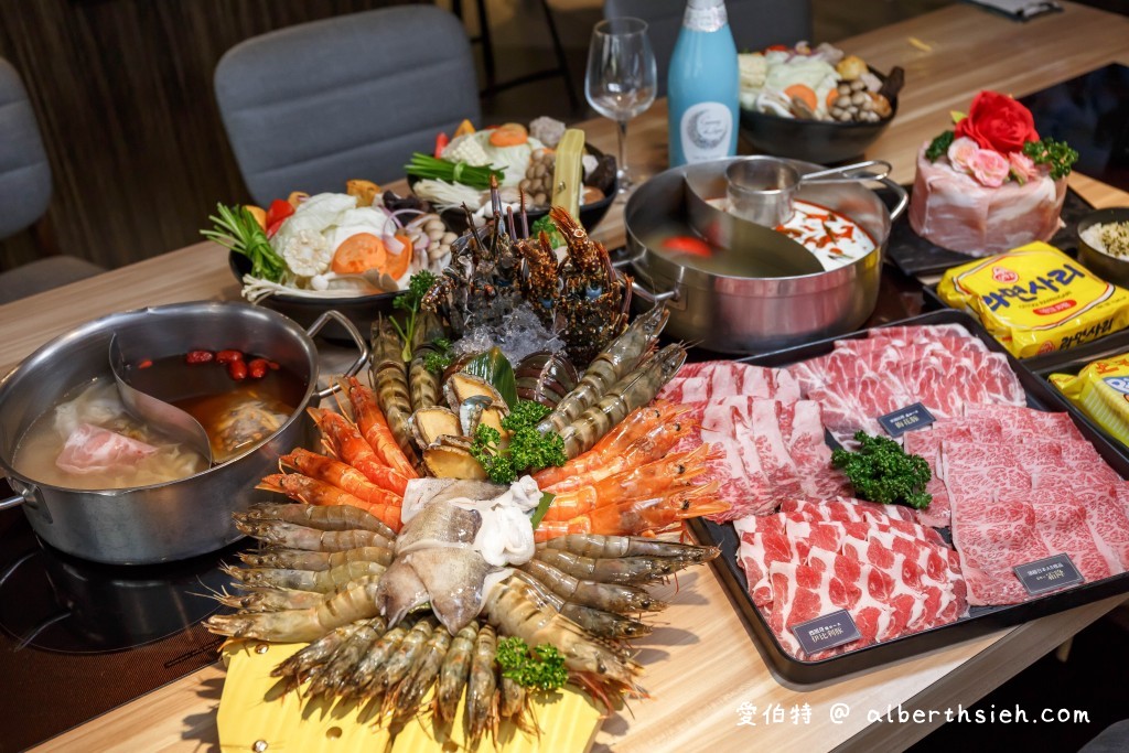 大魔大滿足鍋物．中壢父親節聚餐（超狂的龍蝦蝦子大軍以及和牛套餐，讓你吃到不要不要的） @愛伯特