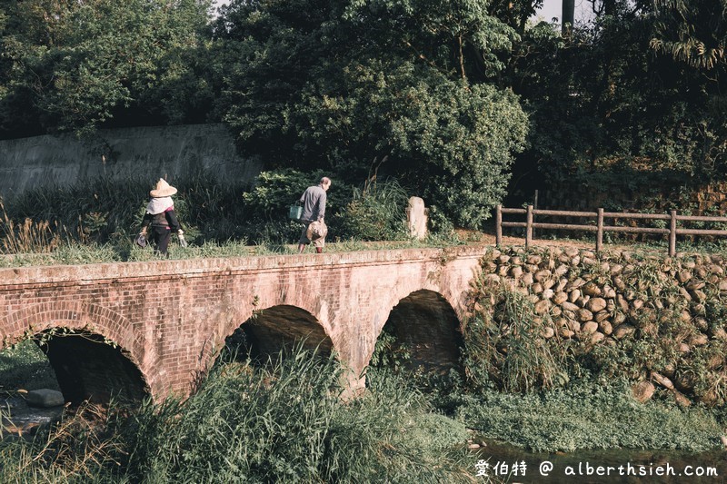 龍潭大平紅橋（紅磚日式糯米橋歷史百大建築，還可以玩水！） @愛伯特