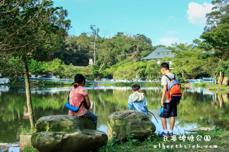 豆麥埤塘生態公園．桃園大溪景點（童話仙境般的秘境） @愛伯特