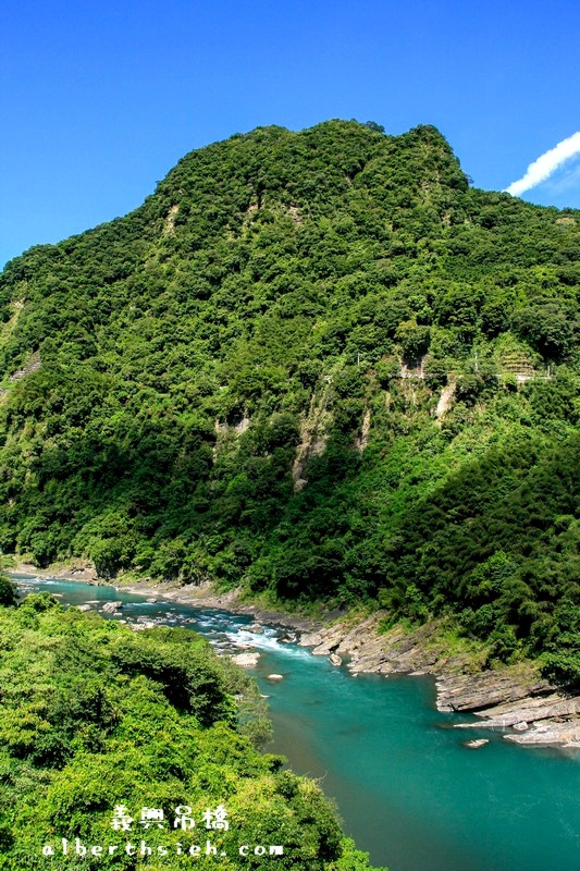 義興吊橋．桃園復興景點（賽德克巴萊彩虹橋，15層樓高200公尺長） @愛伯特