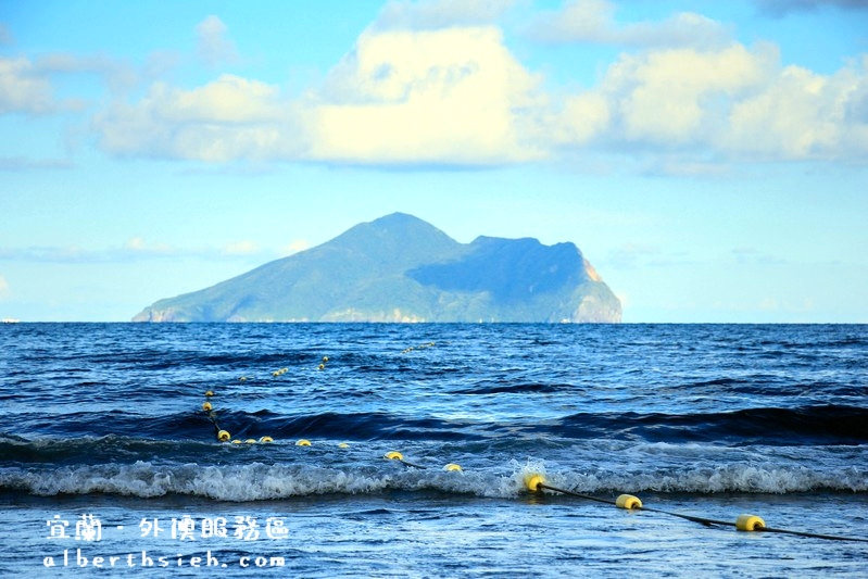 【龜山島景觀】宜蘭頭城．外澳服務區（坐擁無敵海景的金車伯朗咖啡館） @愛伯特