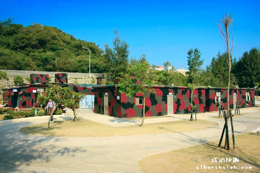 【戰地風光旅遊】金門金湖．成功海防坑道&#038;成功沙灘（反登陸作戰，灘岸掃盪任務的坑道） @愛伯特