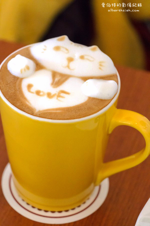 貓鼻子複合式咖啡餐飲．桃園下午茶（超可愛的貓咪拉花拿鐵） @愛伯特