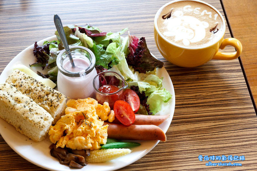 袋鼠咖啡GEMI Cafe．桃園區美食（澳洲風格的拉花咖啡以及美味輕食） @愛伯特