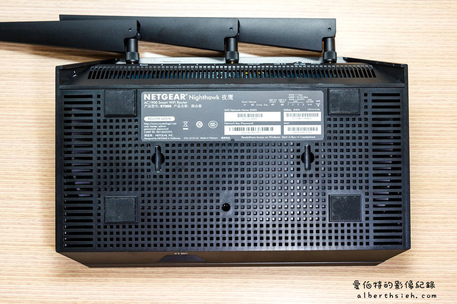 Netgear 夜鷹．Nighthawk R7000（功能強大性價比優的無線路由器） @愛伯特