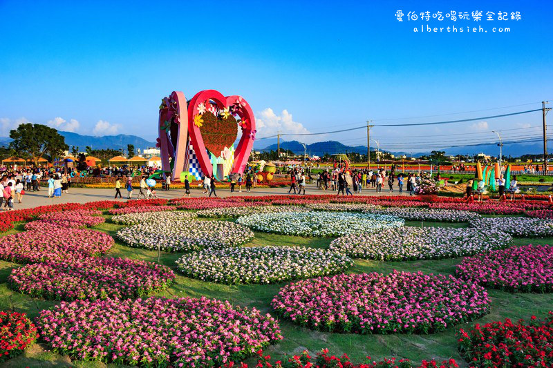 2015台中新社花海&#038;國際花毯節（數大便是美，壯觀繽紛的美麗花海） @愛伯特