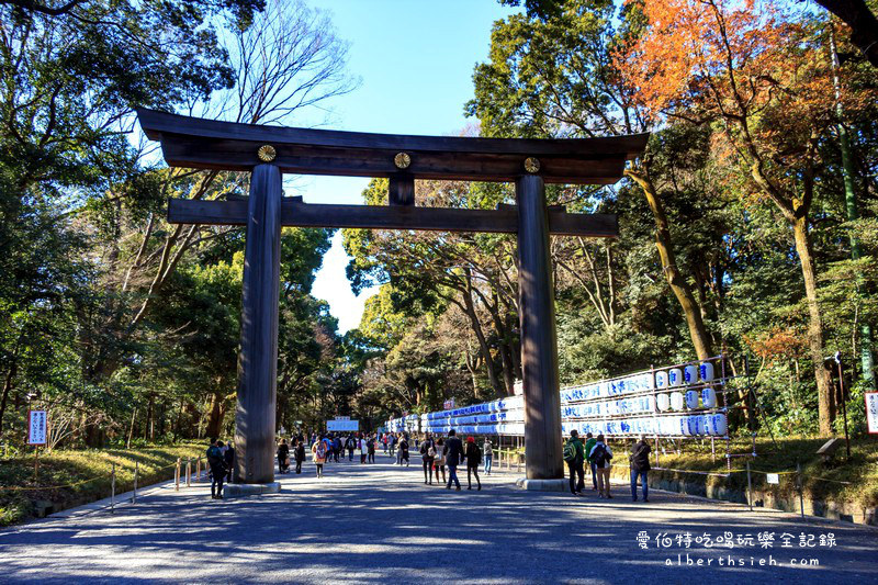 明治神宮．東京澀谷景點（園區腹地廣大日本參拜人數首位的重要神社） @愛伯特