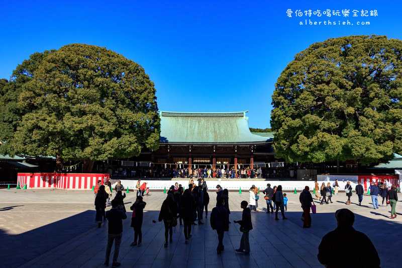 明治神宮．東京澀谷景點（園區腹地廣大日本參拜人數首位的重要神社） @愛伯特