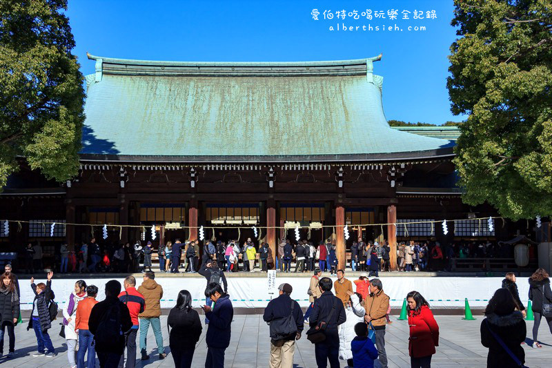 明治神宮．東京澀谷景點（園區腹地廣大日本參拜人數首位的重要神社） @愛伯特