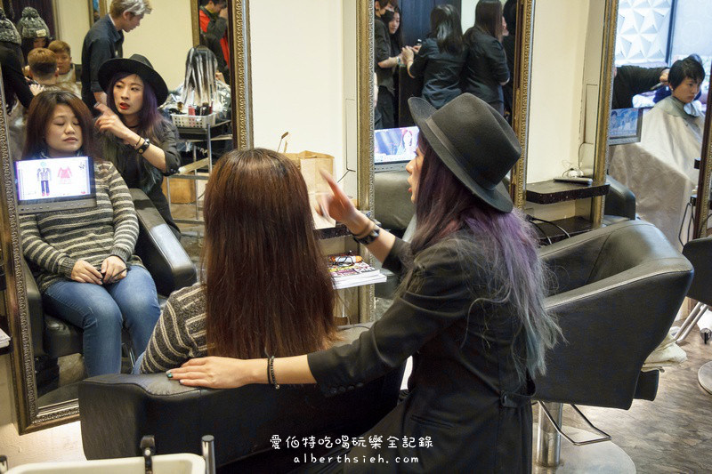 台北中山髮廊．FIN HAIR SALON（滑順閃亮甜美可愛風） @愛伯特