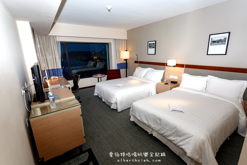 馬來西亞沙巴住宿．山打根：福朋喜來登酒店（市區最高建築擁有無邊際泳池） @愛伯特