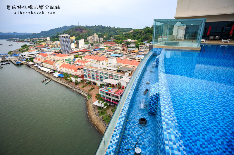 馬來西亞沙巴住宿．山打根：福朋喜來登酒店（市區最高建築擁有無邊際泳池） @愛伯特