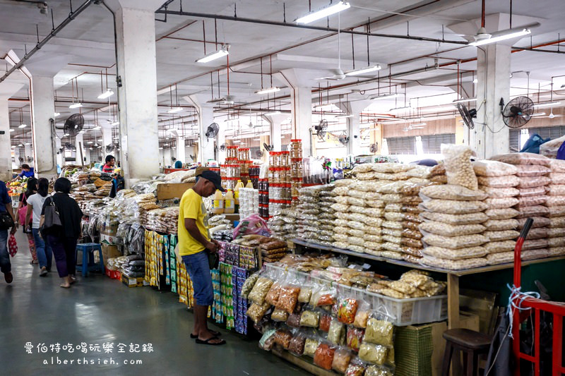 馬來西亞沙巴美食．山打根：中央巴剎（當地日常食材購買市場） @愛伯特