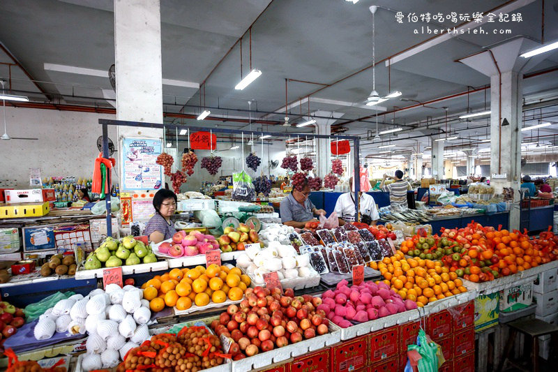 馬來西亞沙巴美食．山打根：中央巴剎（當地日常食材購買市場） @愛伯特