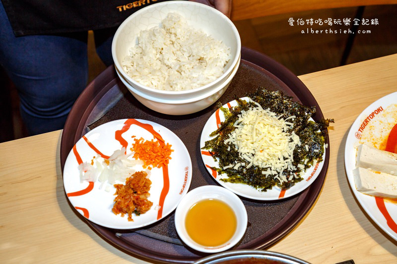 台北統一時代美食．Tigertopoki泰一格韓國年糕火鍋（李光洙代言紫菜包飯超美味） @愛伯特