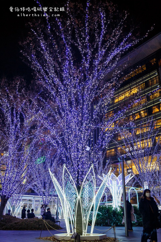 九州光の街博多駅（博多光之街80萬顆燈泡讓你感受濃厚的聖誕佳節氣氛） @愛伯特