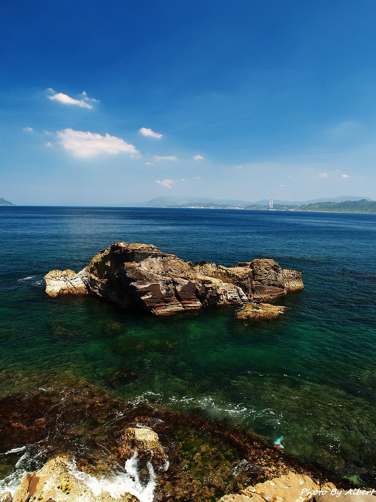 【北海岸】基隆．天空爆藍的北海岸初體驗 @愛伯特