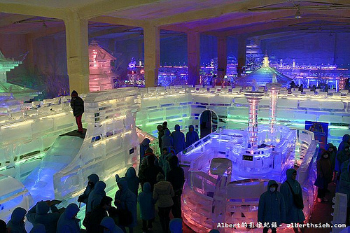 【冰雕展】新竹竹北．2013新竹哈爾濱冰燈嘉年華（冰雕溜滑梯超好玩） @愛伯特