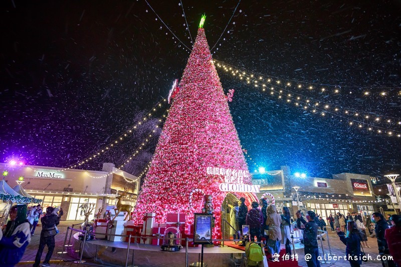 華泰名品城聖誕村（18米高可穿越的奇幻聖誕樹，整點還會有浪漫繽紛雪景） @愛伯特