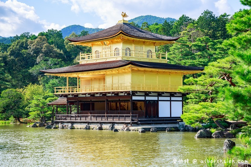 金閣寺．京都必訪景點（金碧輝煌的舍利殿搭配倒影超美/交通方式/票價） @愛伯特