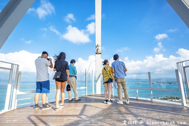 沖繩古宇利海洋塔（登高望遠欣賞180度古宇利藍無敵海景） @愛伯特