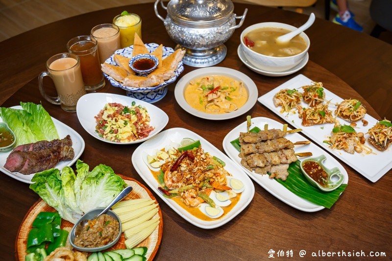 桃園統領美食．饗泰多泰式料理（五大菜系這裡通通有一桌吃遍泰國） @愛伯特