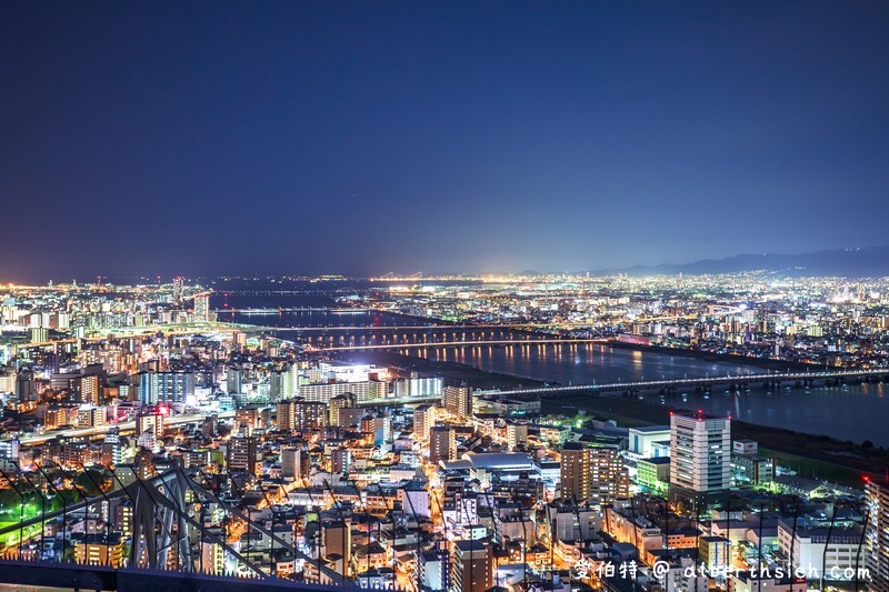 大阪360度百萬夜景（梅田藍天大廈空中庭園展望台大阪周遊卡可免費參觀） @愛伯特